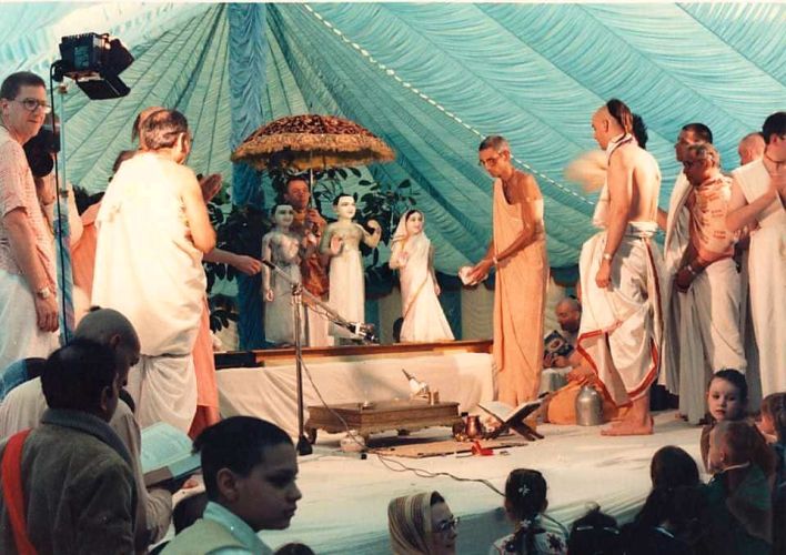 Installation of Sita Rama